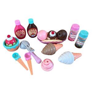 Battat- Play Circle- Toy Food – Ice Cream Set – Kitchen Accessories Pretend